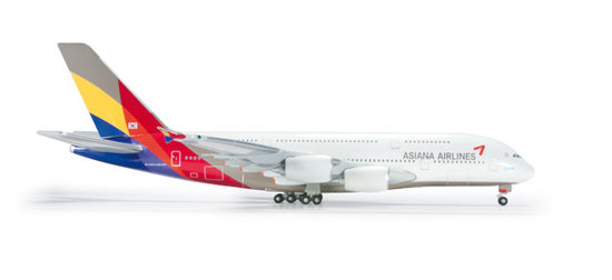 Die Airbus A380-800 Asiana Airlines